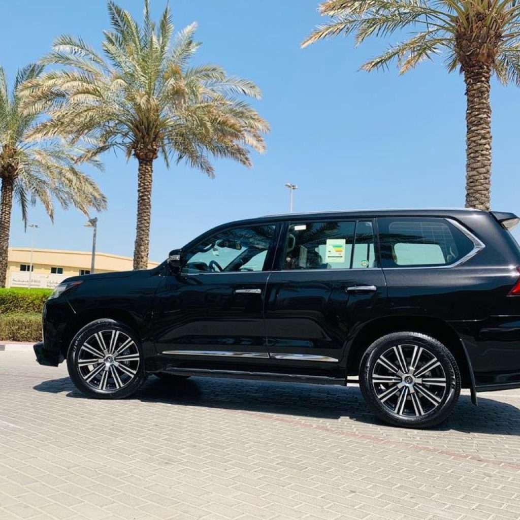Lexus 570 LX SUV Luxury Car Rental Dubai