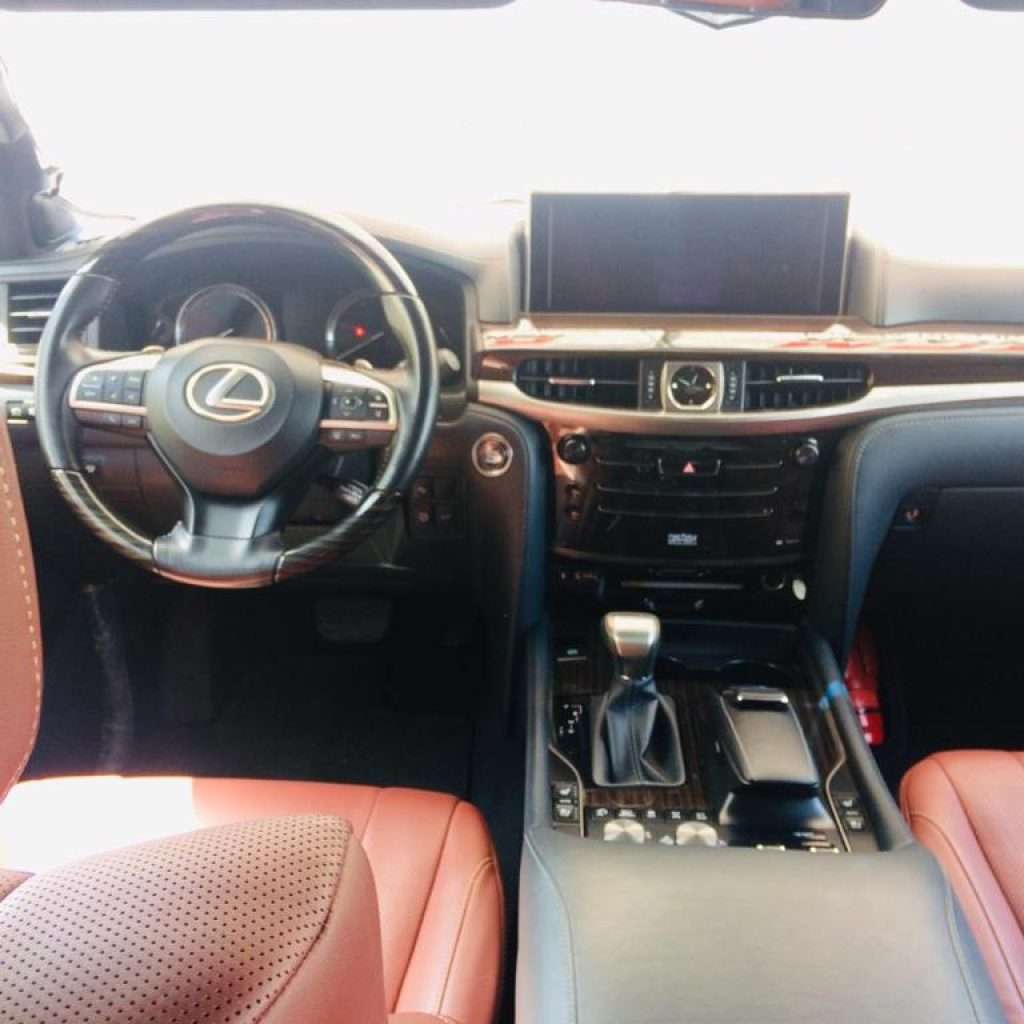  Lexus 570 LX SUV Luxury Car Rental Dubai