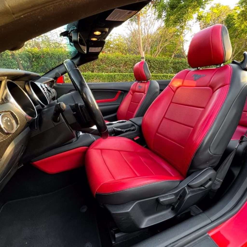 Ford Mustang Convertible Luxury Car Rental in Dubai