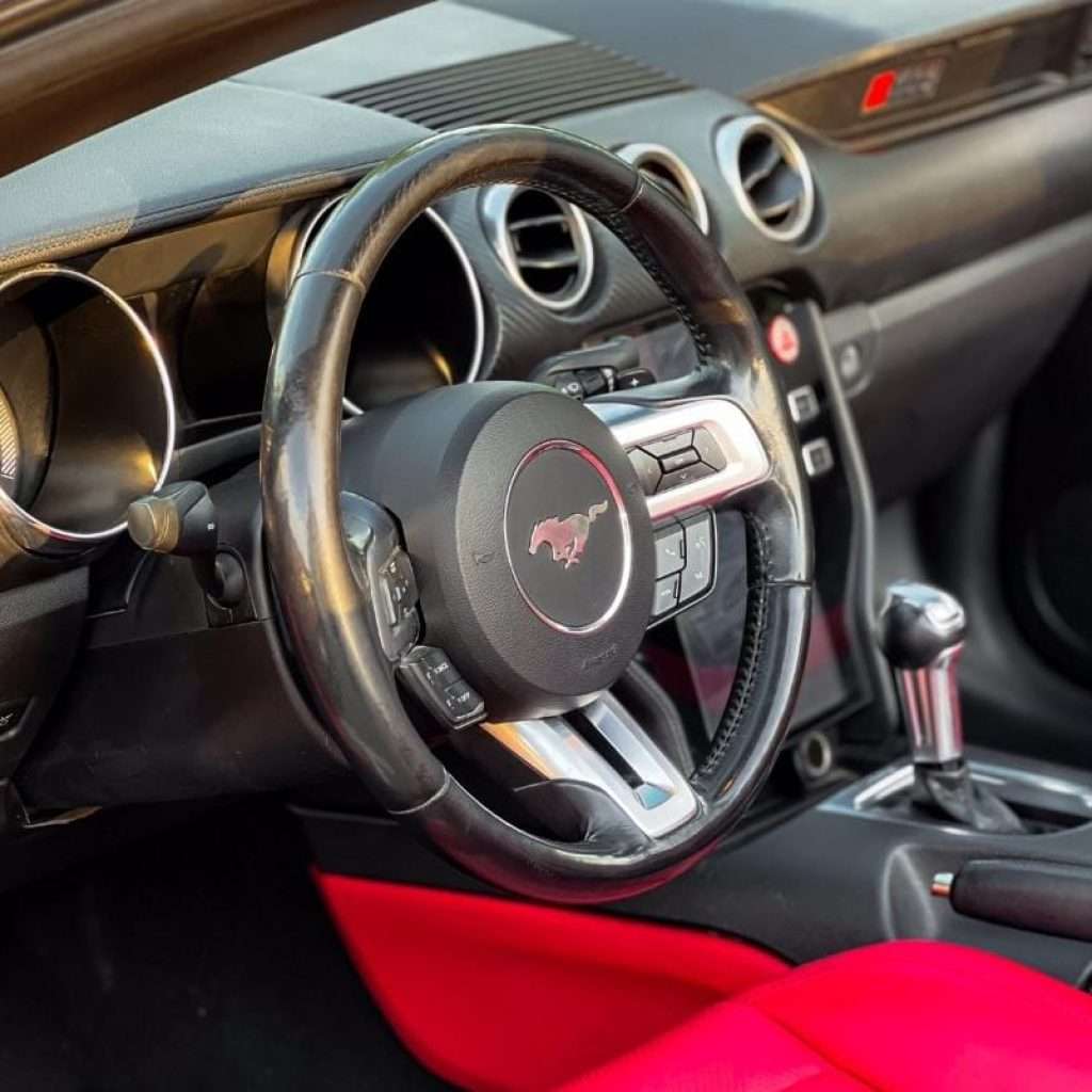 Ford Mustang Convertible Luxury Car Rental in Dubai