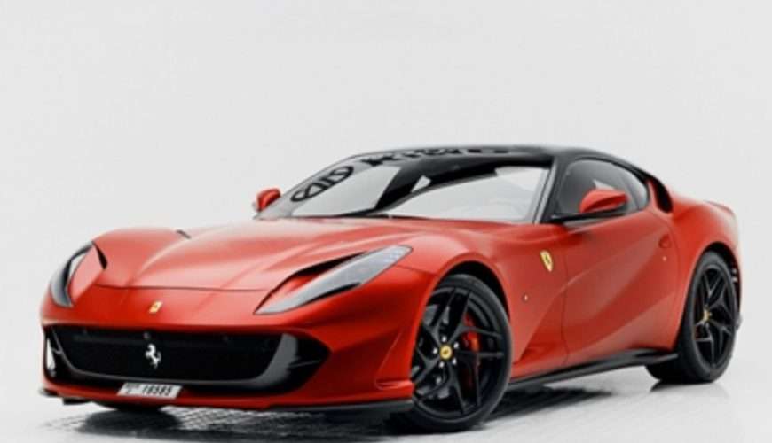 Ferrari 812 Superfast Luxury Car Rental in Dubai