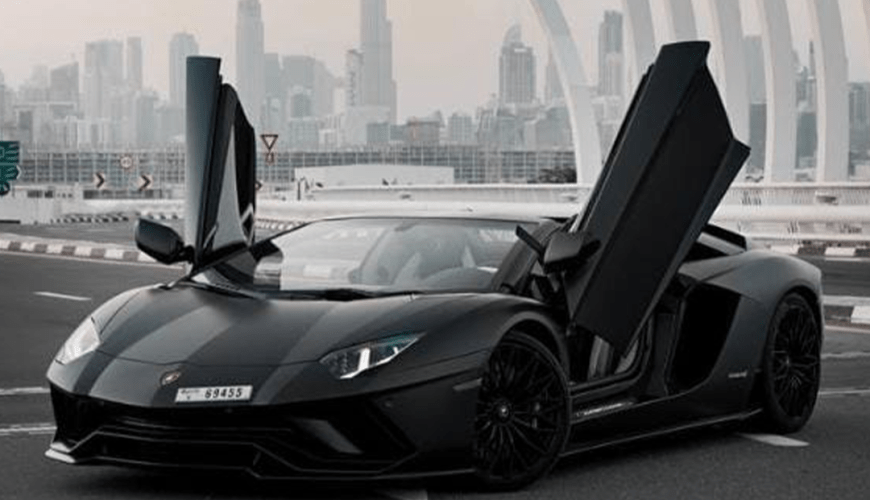 Lamborghini Aventador SVJ Luxury Car Rental in Dubai