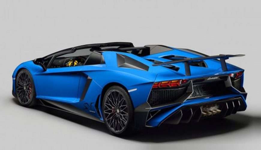 Lamborghini Aventador Roadster for rent in Dubai.