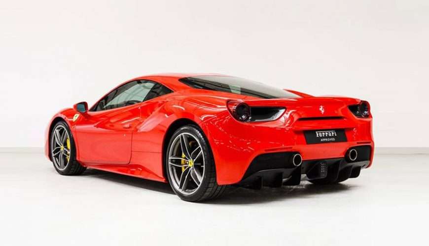 Ferrari 488 GTB car for rent in Dubai