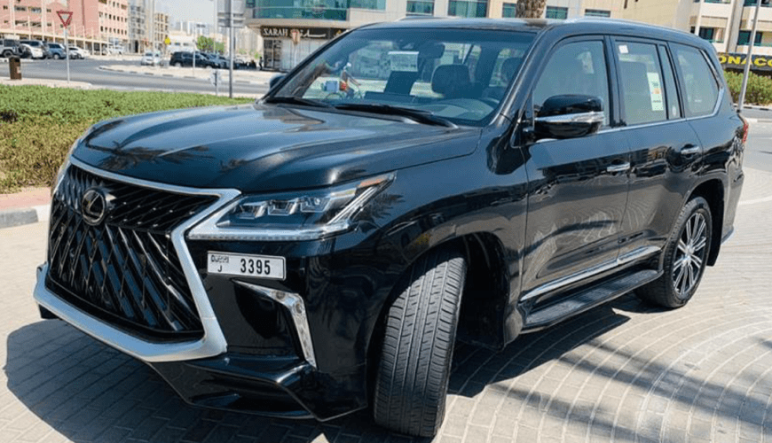 Lexus 570 LX SUV Luxury Car Rental Dubai