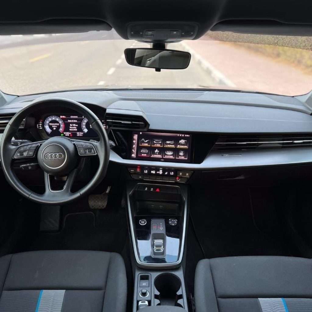 Audi A3 luxury Car Rental in Dubai