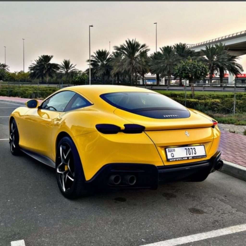 Ferrari Roma Luxury Car Rental Dubai