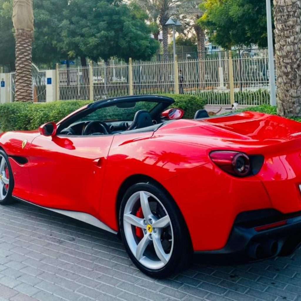 Rent a Ferrari Portofino Spider: Luxury Car Rental in Dubai