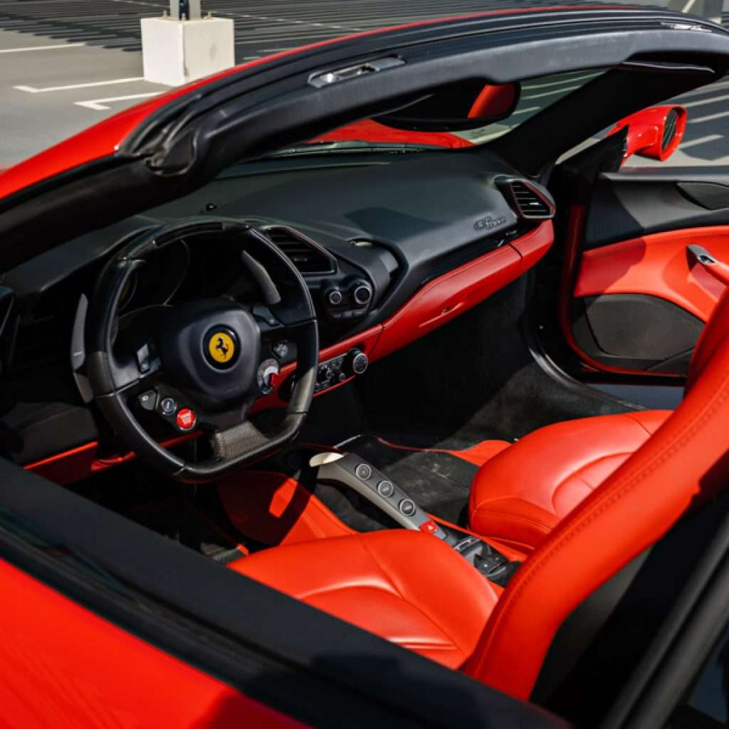 Experience the Ultimate Luxury with Ferrari 488 Spider Luxury Car Rental in Dubai 