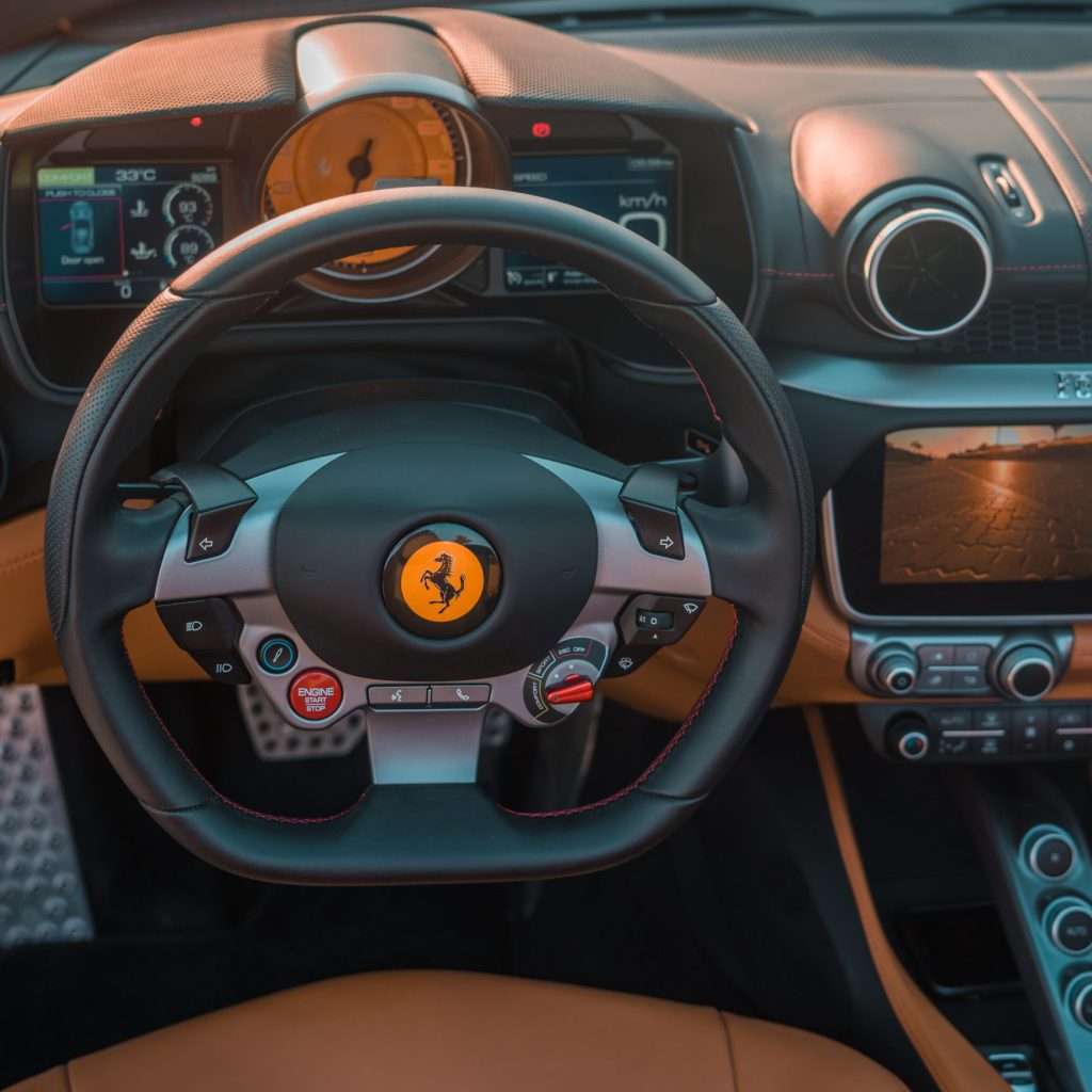 Rent  Ferrari Portofino Spider Luxury Car Rental in Dubai