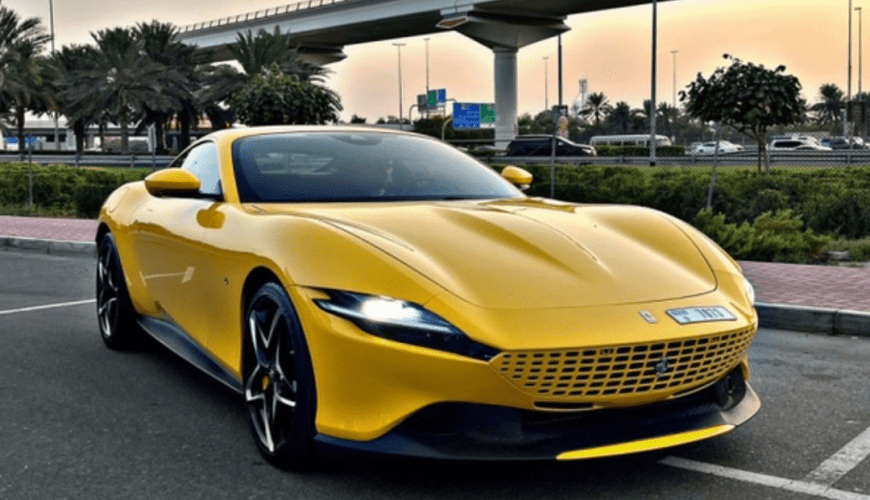Ferrari Roma Luxury Car Rental in Dubai