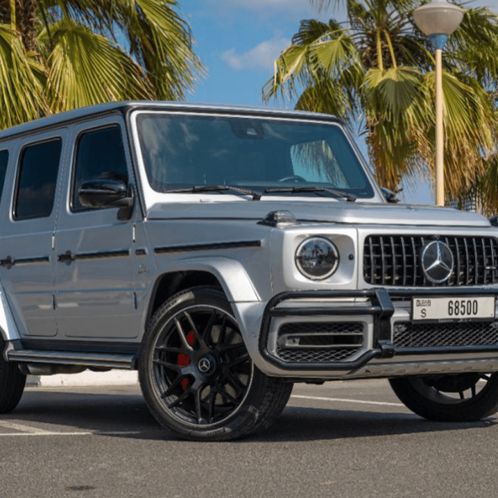 Rent a Mercedes G63 Old 2018 Luxury Car Rental in Dubai