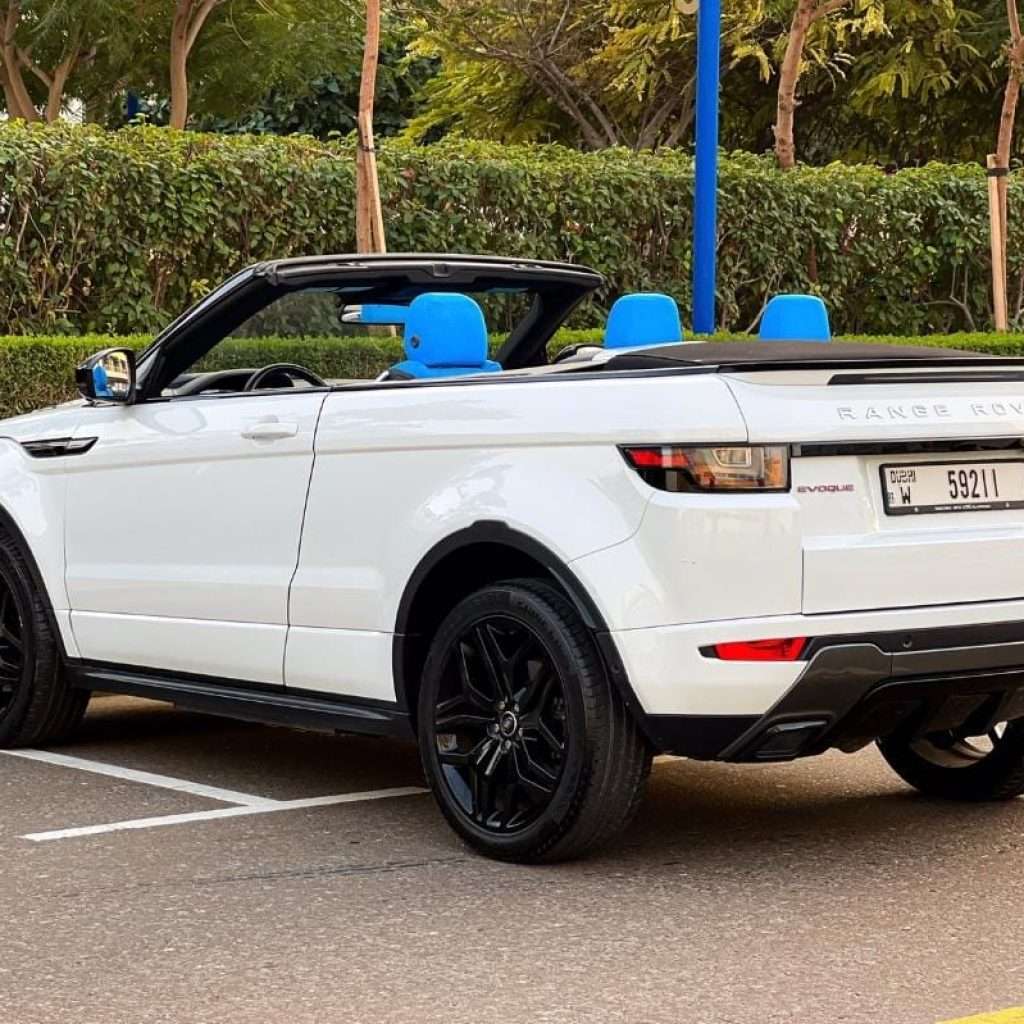 Range Rover Evoque Convertible  Dubai