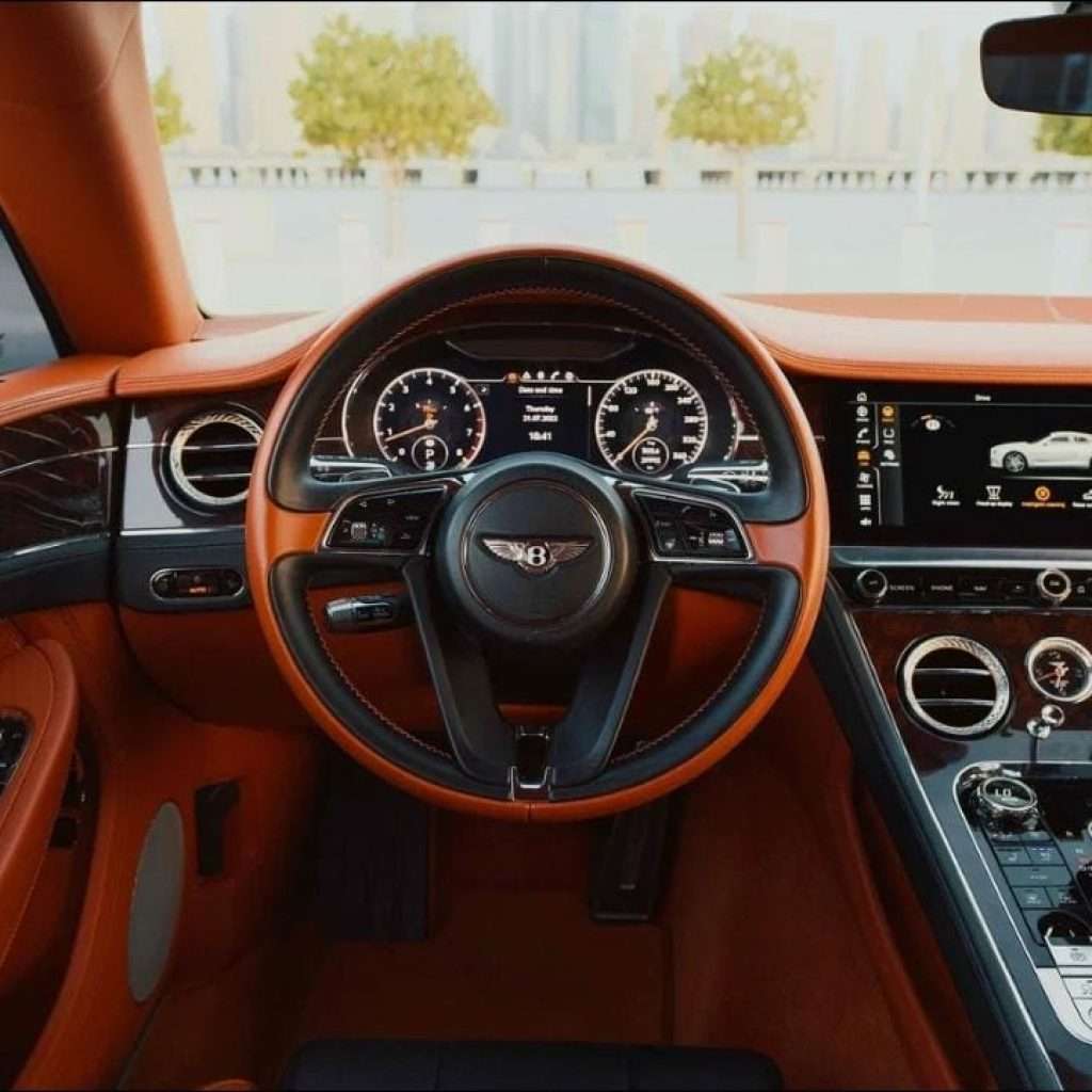 Experience Ultimate Luxury with Bentley GT Continental Luxury Car Rental in Dubai