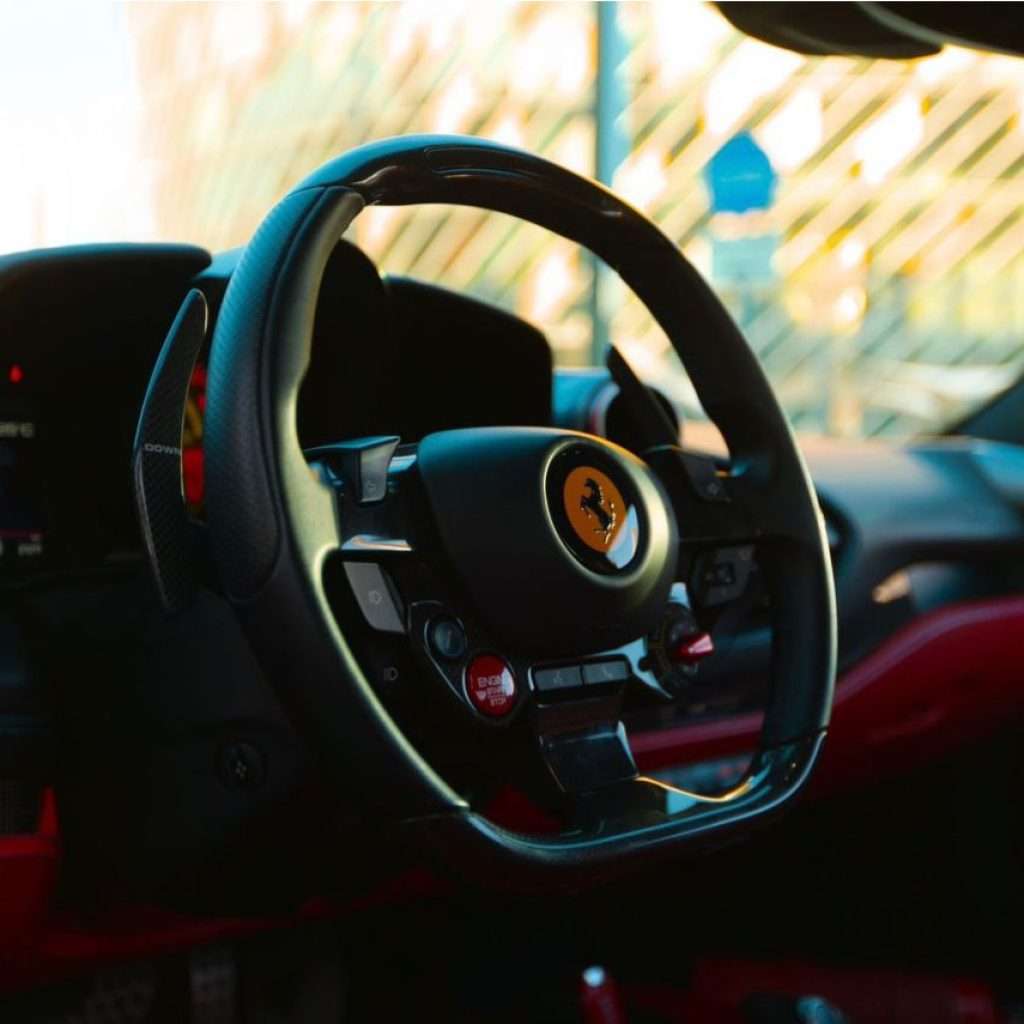 Ferrari F8 Luxury Car Rental in Dubai