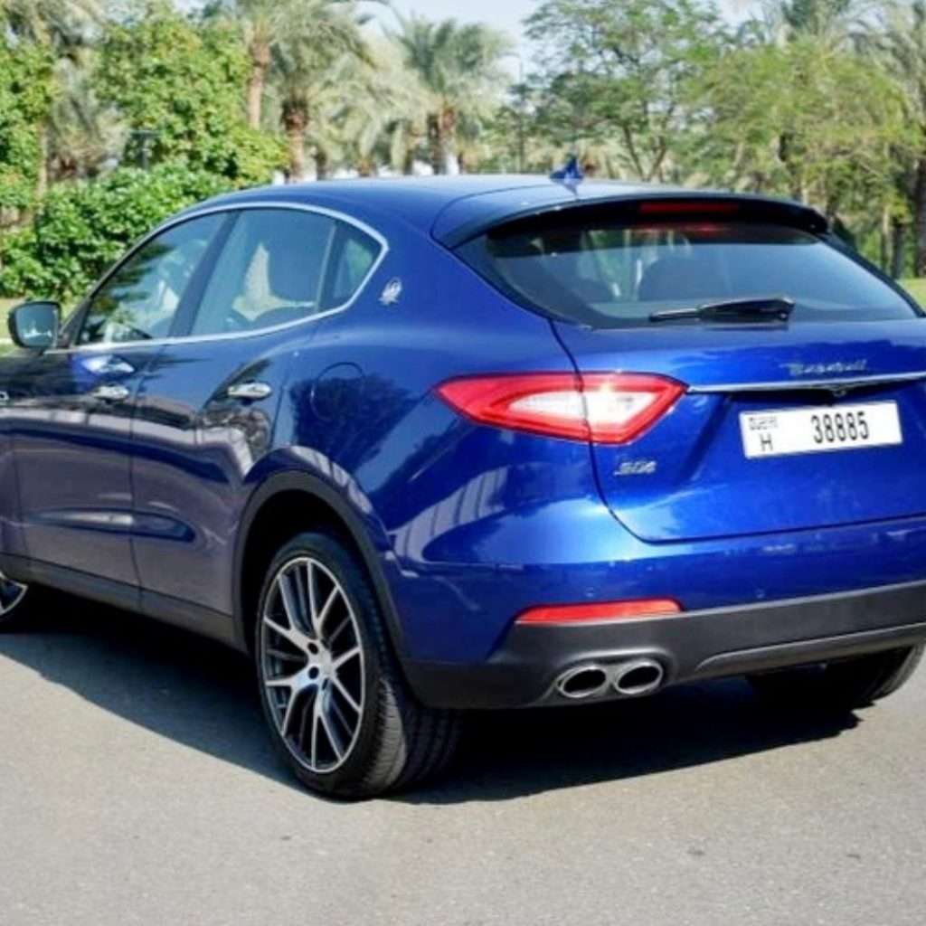 Maserati Levante S Luxury Car Rental Dubai