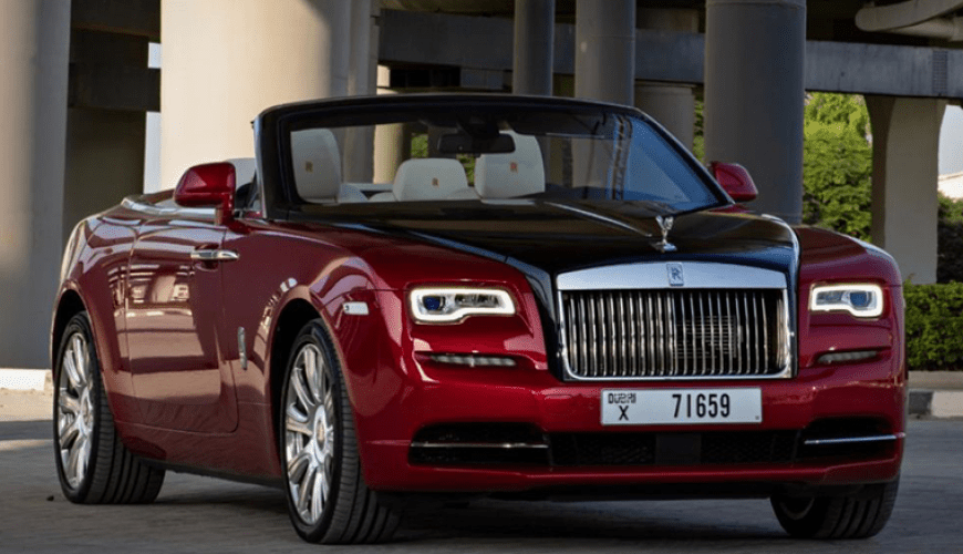 Rolls Royce Dawn Car Rental in Dubai
