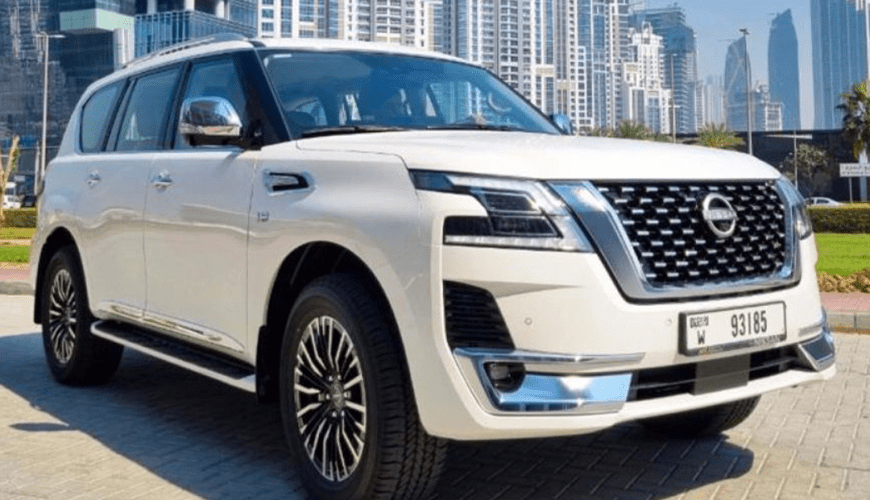 Rent a Nissan Patrol Platinum in Dubai