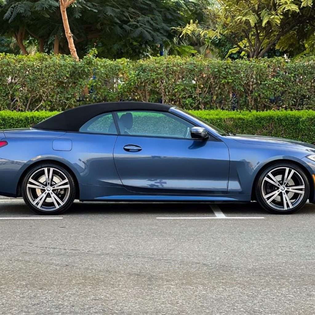 BMW 4 Series Convertible Luxury Car Rental in Dubai