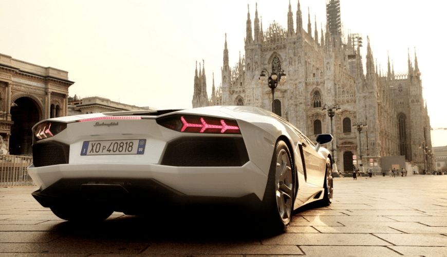 Renting a Lamborghini in Dubai