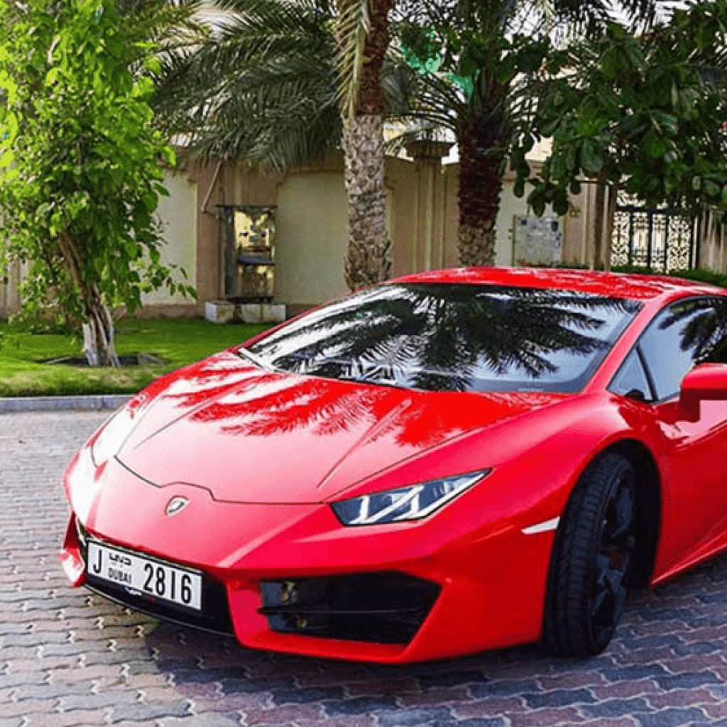 rent a Lamborghini in Dubai